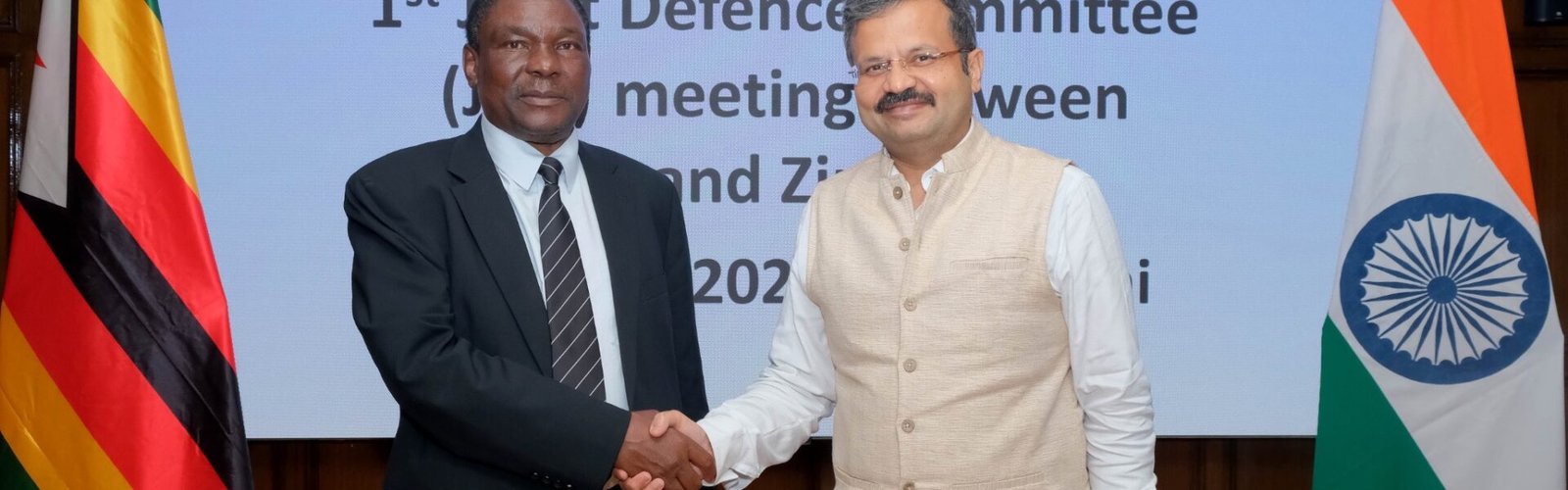 India and Zimbabwe reiterated their commitment to further deepen bilateral defense cooperation during the first meeting of the JDC.