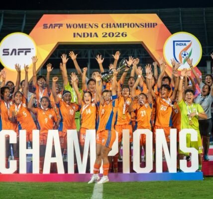 India defeated Bangladesh 3-1 to clinch the SAFF Women Championship title for a record sixth time.