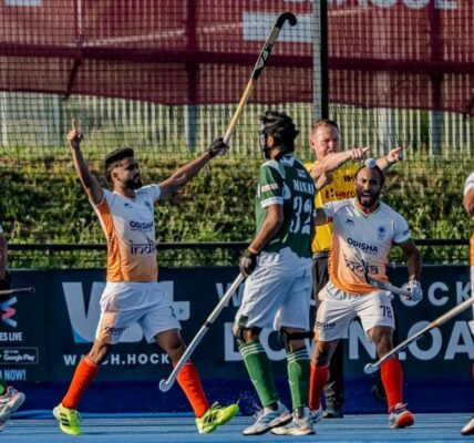 India defeated Pakistan 7-1 in the FIH Pro Hockey League.