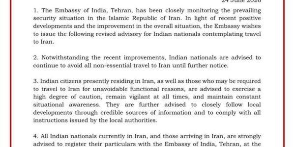 Indian Embassy in Tehran