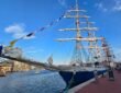 Indian Navy large vessel INS Sudarshini has arrived in Baltimore, USA.