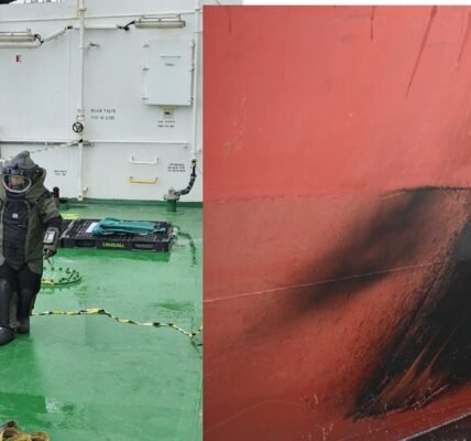 Indian Navy safely recovered an unexploded missile warhead from a merchant tanker near Kochi