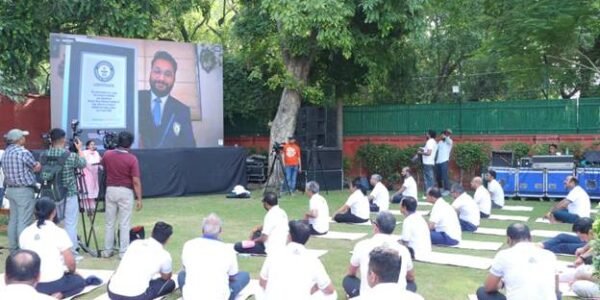 Ministry of AYUSH set a Guinness World Record for the highest number of viewers for a live yoga broadcast on YouTube
