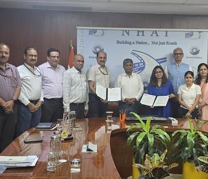 NHAI signed a MoU with NCAER to establish a Centre for Economics of Transportation, Mobility, and Logistics.
