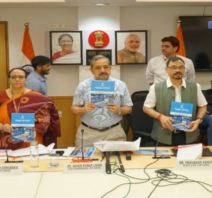 NITI Aayog launched the eighth edition of Trade Watch Quarterly