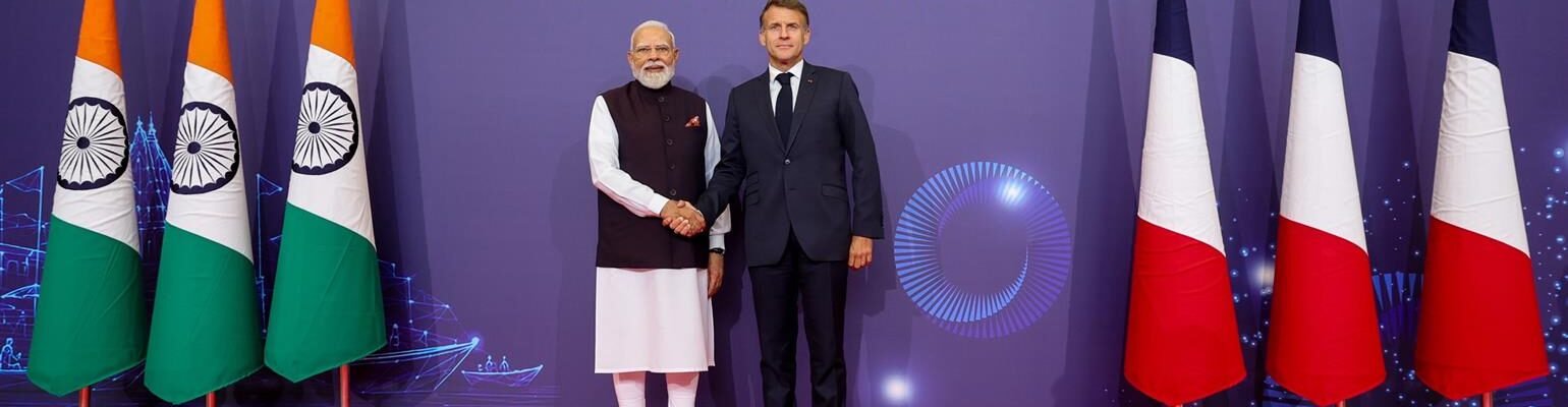 PM Modi and French President Emmanuel Macron jointly inaugurated India Innovates 2026 today at the Palais des Expositions in Nice.