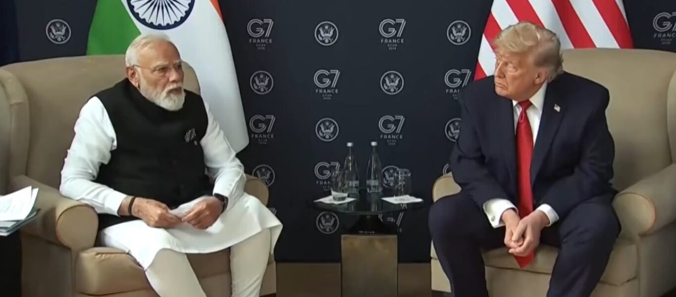 PM Modi and US President Donald Trump held a bilateral meeting in Evian, France, on the sidelines of the G7 Summit.