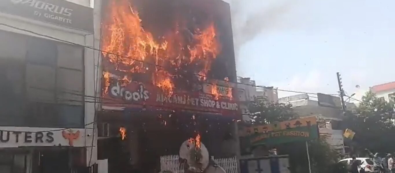 PM Modi expressed deep grief over the loss of life and property in the massive fire incident in Lucknow.