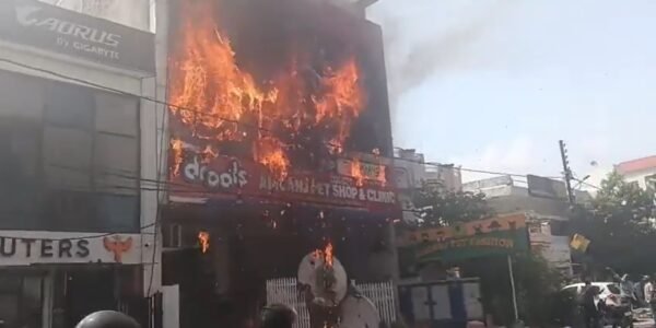PM Modi expressed deep grief over the loss of life and property in the massive fire incident in Lucknow.