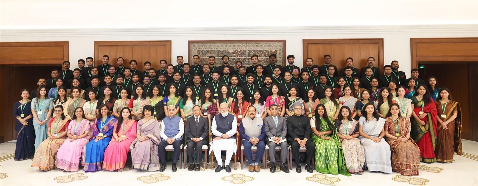 PM Modi interacted with 183 trainee officers of the 2024 batch of IAS today.