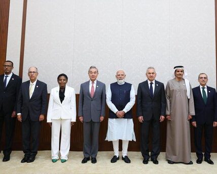 PM Modi met with the National Security Advisors and senior security officials of the BRICS nations.
