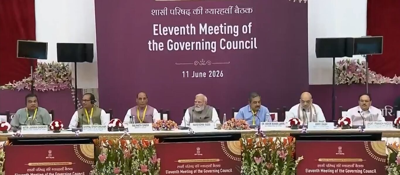 PM Narendra Modi chaired the 11th Governing Council meeting of NITI Aayog.