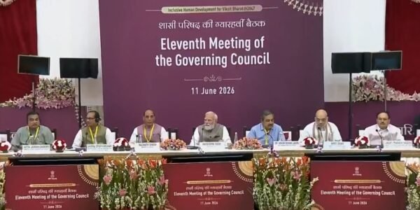 PM Narendra Modi chaired the 11th Governing Council meeting of NITI Aayog.