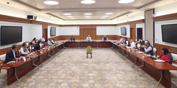PM Narendra Modi chairs a meeting with members of the PM-Economic Advisory Council