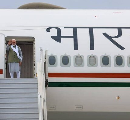 PM Narendra Modi leaves for a six-day visit to France and Slovakia