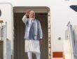PM Narendra Modi left for Seychelles today on a three-day state visit.
