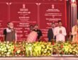 President and PM attended a programme held in Rairangpur to mark the completion of two years of the Odisha government.