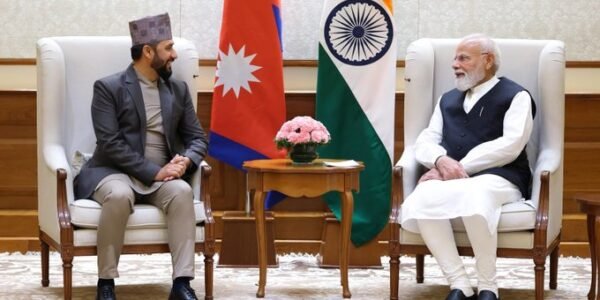 Rabi Lamichhane, Chairman of Nepal Rastriya Swatantra Party, met with PM Narendra Modi today.