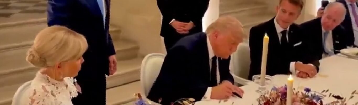 US President Donald Trump signed the Iran MOU.