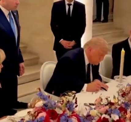 US President Donald Trump signed the Iran MOU.