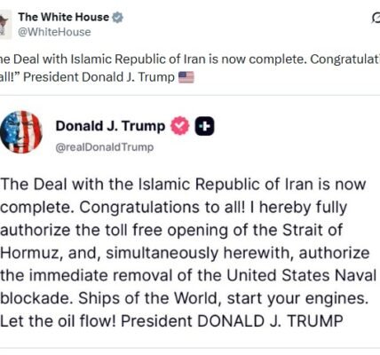US and Iran reached an agreement to end the war and open the Strait of Hormuz