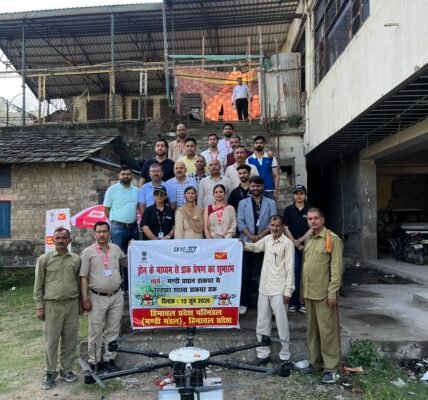 Union Communications Minister Jyotiraditya M. Scindia announced the launch of a drone-based postal service by the Department of Posts in Himachal Pradesh.