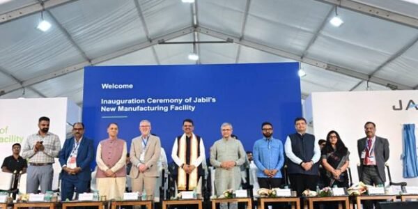 Union Minister Ashwini Vaishnaw inaugurated Jabil new advanced manufacturing plant and an export-oriented data center ecosystem with high employment potential in Pune.