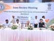 Union Minister Manohar Lal reviewed matters related to the power sector and urban development schemes of Jharkhand state in Ranchi today.