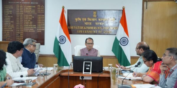 Union Minister Shivraj Singh Chouhan conducted a comprehensive review of nationwide preparations for the 2026 Kharif season during a high-level agricultural review meeting.