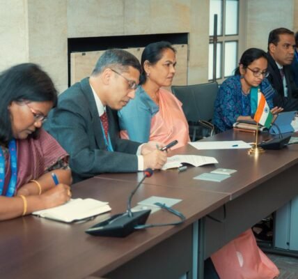 Union Minister Shobha Karandlaje addressed the plenary session of the 114th International Labour Conference held in Geneva.