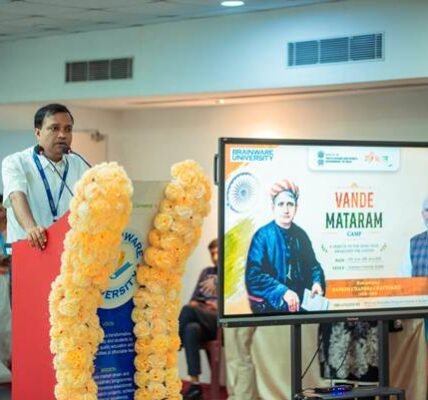 Vande Mataram camp launched at Brainware University, West Bengal