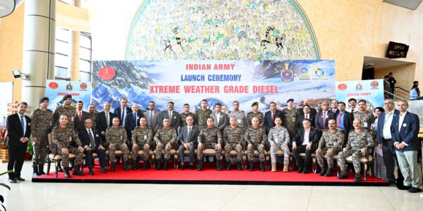 Army Chief General Dheeraj Seth launched the indigenously developed Extreme Weather Grade (XWG) diesel.