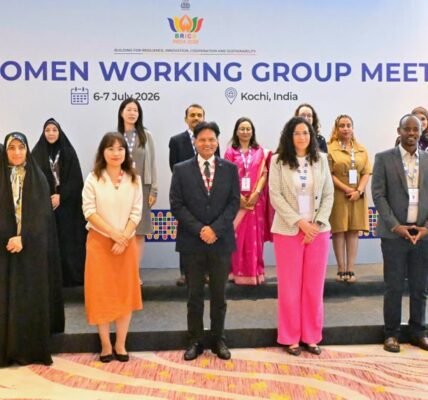 BRICS Women's Working Group (WWG) meeting commenced in Kochi, Kerala