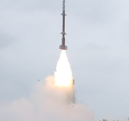 DRDO conducted the first successful flight test of the long-range surface-to-air missile Kusha
