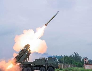 DRDO successfully conducted a flight test of the long-range guided rocket Pinaka.