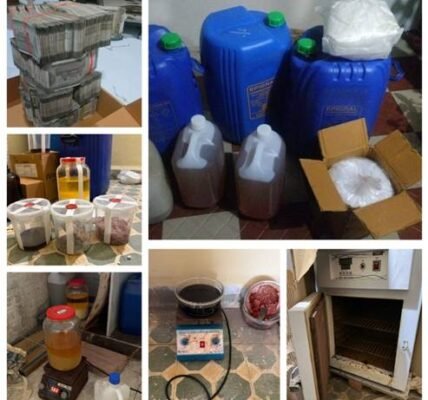 DRI busts clandestine mephedrone manufacturing factory and seizes ₹21 lakh