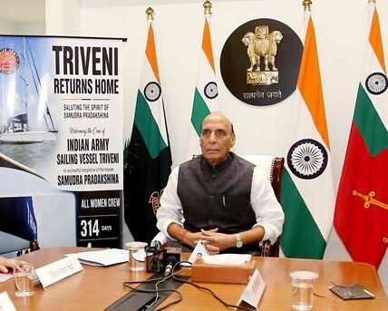 Defence Minister Rajnath Singh