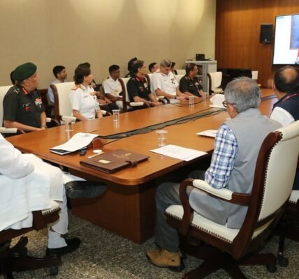 Defence Minister Rajnath Singh virtually inaugurated the Department of Military Medicine at the Command Hospital (Central Command) in Lucknow.