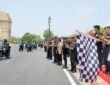 Defence Minister flagged off a motorcycle expedition from the National War Memorial to the Kargil War Memorial