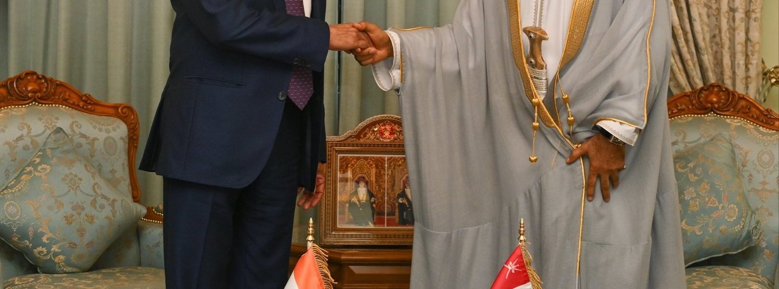 EAM Dr. S. Jaishankar met Oman Foreign Minister Badr bin Hamad Al Busaidi in Muscat today.