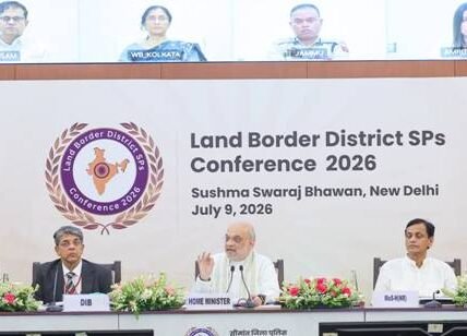 Home Minister Amit Shah addressed the Border District Superintendents of Police Conference-2026 in New Delhi.