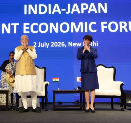 India and Japan highlighted the importance of the India-Japan Special Strategic and Economic Security partnership.