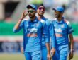 India defeated England by six wickets in the first One Day International cricket match.