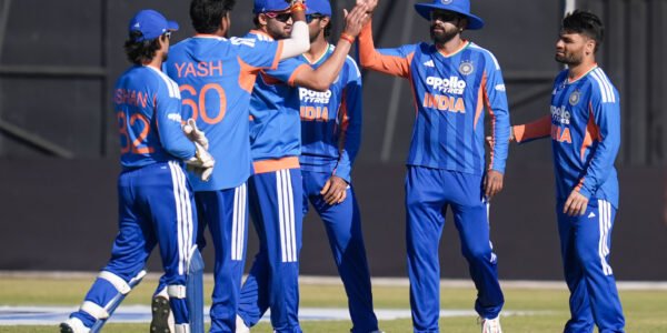India defeated hosts Zimbabwe by 35 runs in the third and final T20 International to win the series 3-0.