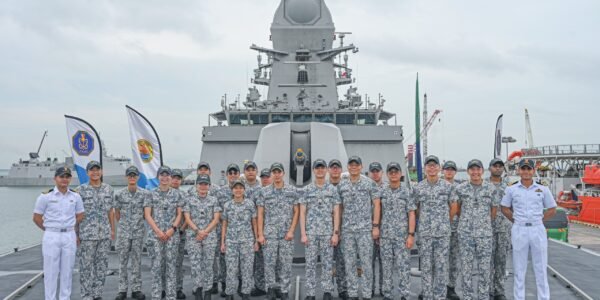 Indian Navy ships concluded a successful visit to Singapore.