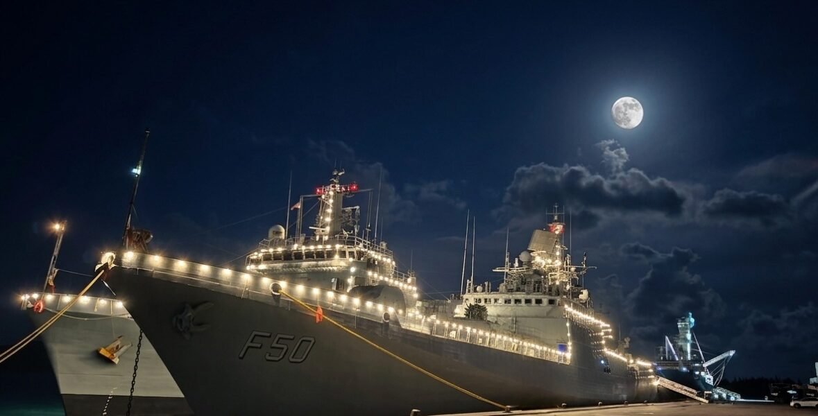 Indian Navy warships Tarkash and Ikshak completed their successful visit to Port Victoria, Seychelles.