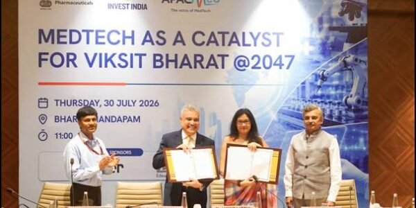 Invest India and AiMeD signed a MoU to strengthen India medical technology ecosystem.