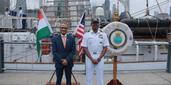 Lokayan 26 INS Sudarshini successfully concluded its visit to the port of New York, USA.