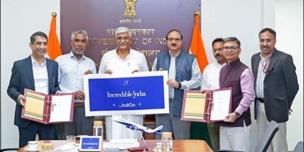 Ministry of Tourism signed a MoU with IndiGo to promote India as a global tourism destination