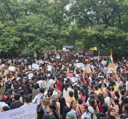 NEET protester